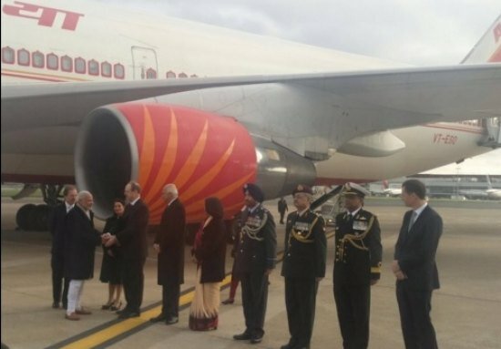 Narendra Modi UK visit 2015: Pics of electric atmosphere at Wembley Stadium for 'UKWelcomesModi' community reception Indian PM Narendra Modi touches down in London to kick-start his intense 3-day stay in the UK